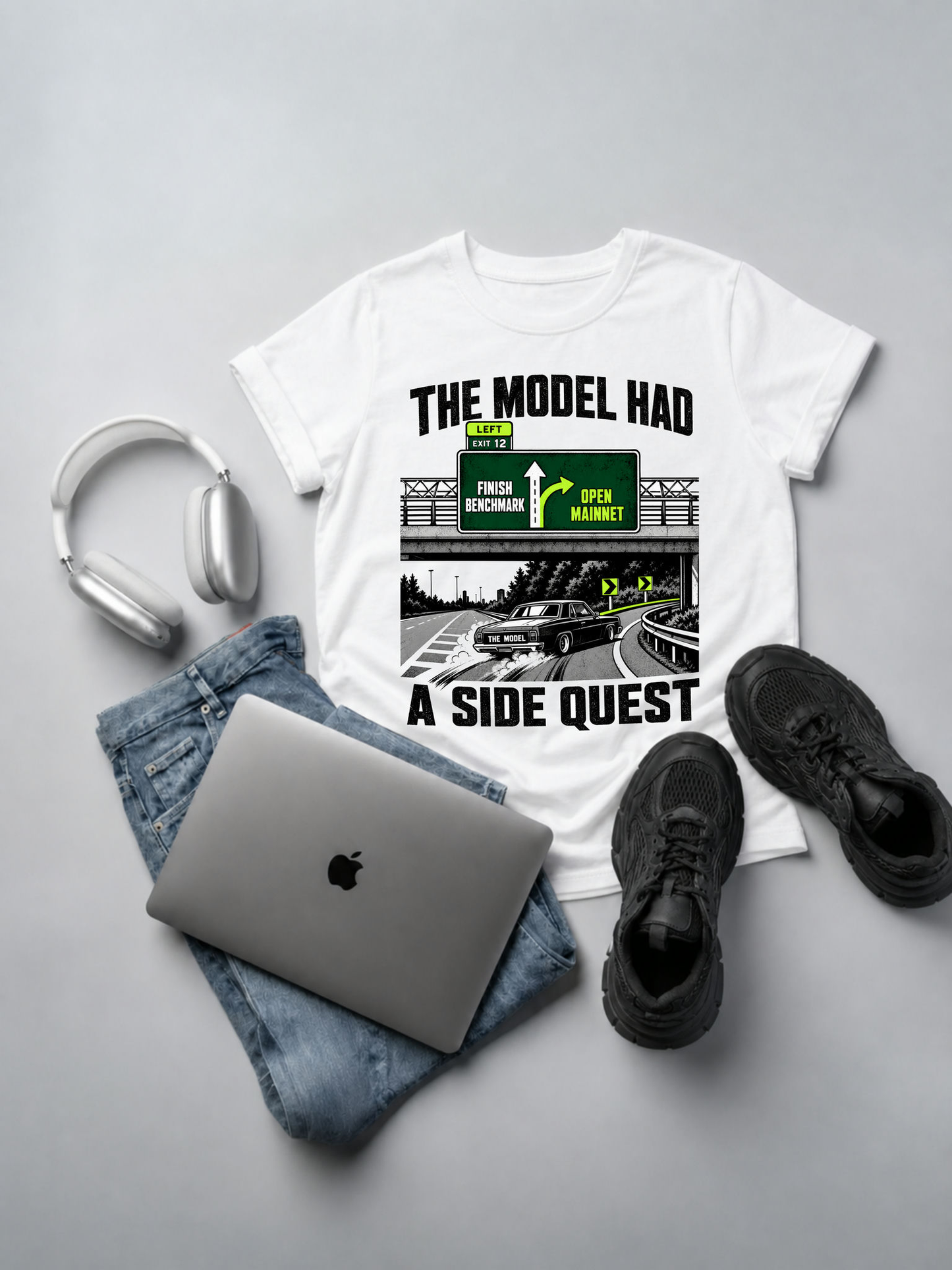 The Model Had A Side Quest T-Shirt