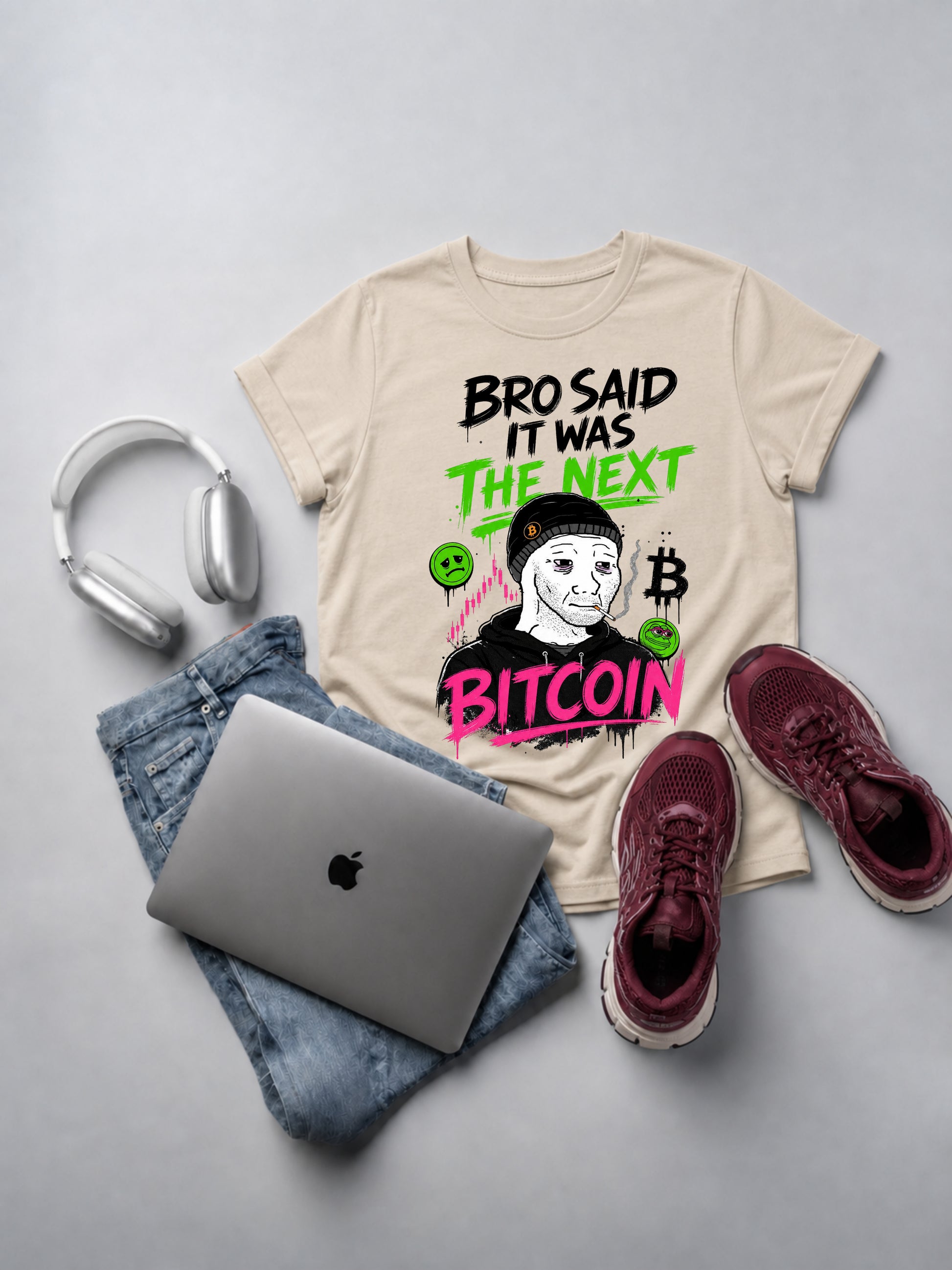 Bro Said It Was The Next Bitcoin Oversized Tee