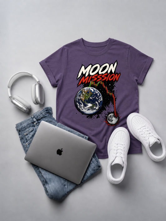 Moon Mission Oversized Tee